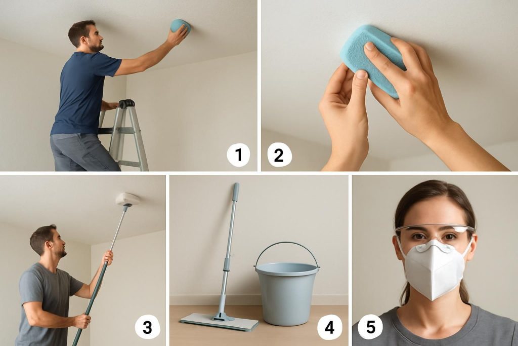 Découvrez 5 conseils indispensables pour nettoyer efficacement votre plafond et retrouver un intérieur propre et lumineux.
