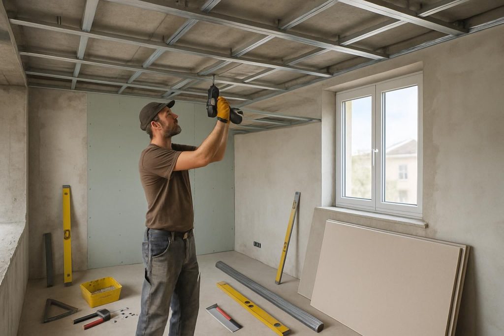 Découvrez notre guide complet pour réaliser un faux plafond soi-même, étape par étape, avec astuces et conseils pratiques pour un résultat professionnel.
