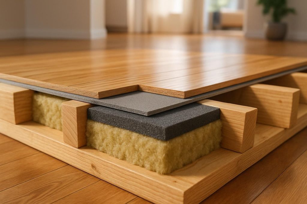 Découvrez comment améliorer l'isolation phonique de votre plancher en bois pour un intérieur plus calme et confortable grâce à nos conseils et solutions efficaces.