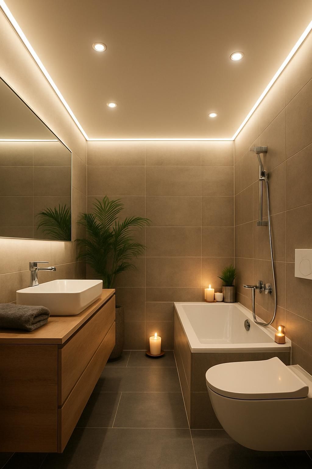 Découvrez nos idées de plafonds pour salle de bains, alliant tendances actuelles et conseils pratiques pour un espace moderne et harmonieux.