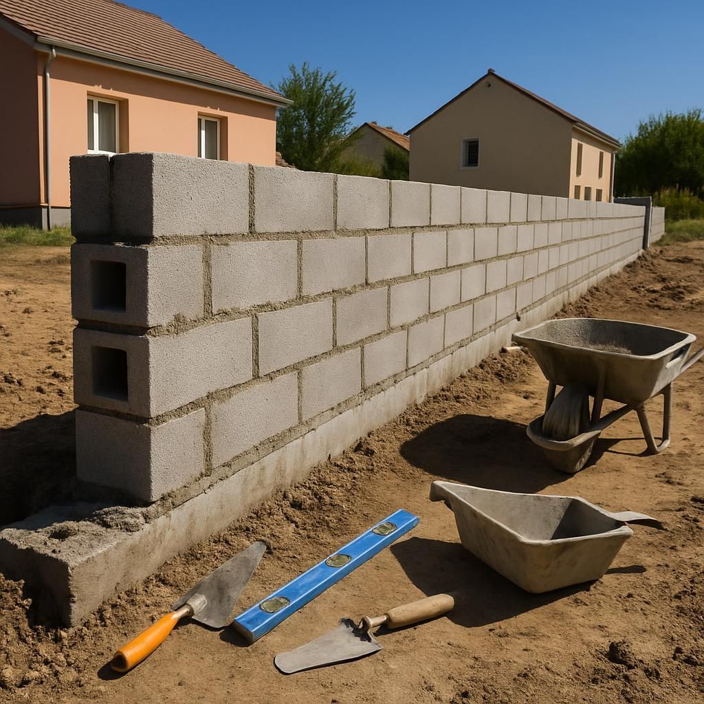 Découvrez notre guide complet pour construire un mur de clôture solide et esthétique. Conseils, matériaux et étapes pour réussir votre projet facilement.
